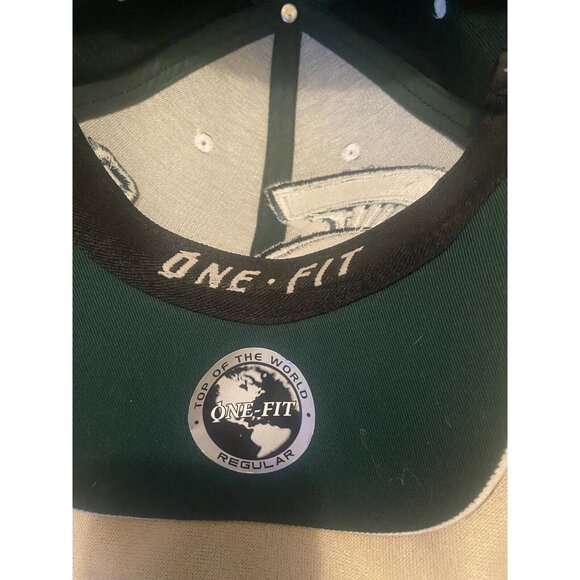 Michigan State Spartans Hat One Fit Green Black Top Of The World Basebal… - Picture 7 of 12